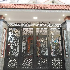 Mẫu cửa cổng sắt CNC - Ms:01