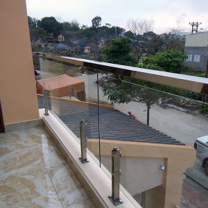 Mẫu lan can kính - Ms:02