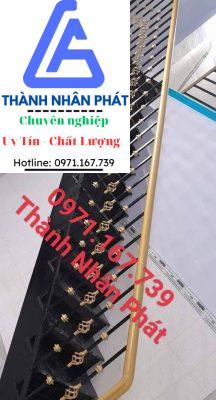 Làm lan can cầu thang sắt tại quận 5