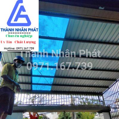 Thi công mái tôn tại Dĩ An