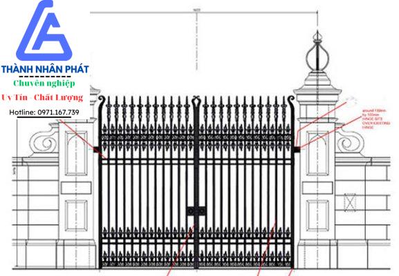 Quy trình làm cửa sắt
