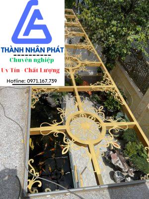 Thi công mái kính cường lực tại quận 9