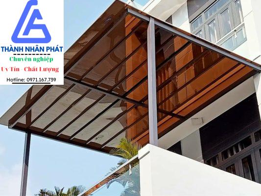 Làm mái poly lấy sáng tại  Huyện Phú Giáo